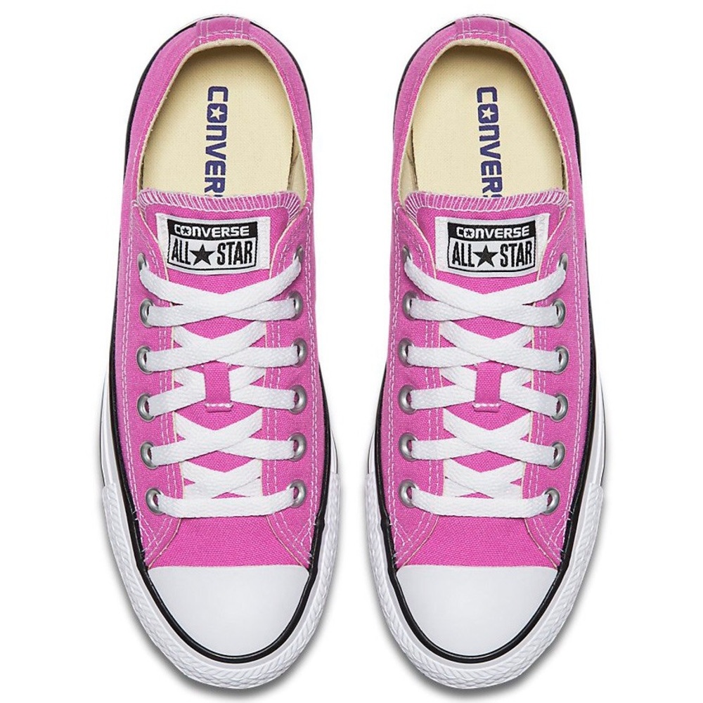 Converse Pink and White All Star Sneakers